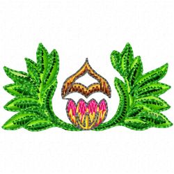 Flowers Embroidery Design 8 Flowers Embroidery Design 8